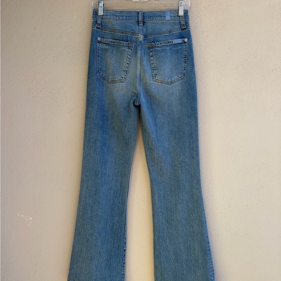 7 FOR ALL MANKIND ULTRA HIGH RISE DOJO WITH DESTROY AND KNICKING - Picture 10 of 12